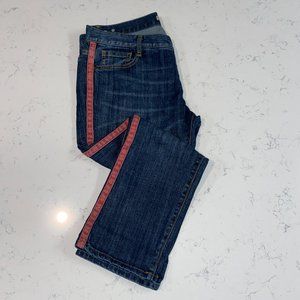 CAbi Johnny Cropped Tuxedo Jeans